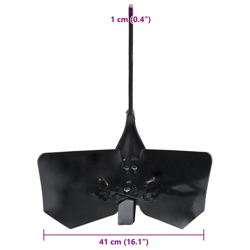 Radlice Ke Kultivátoru Černá Kov