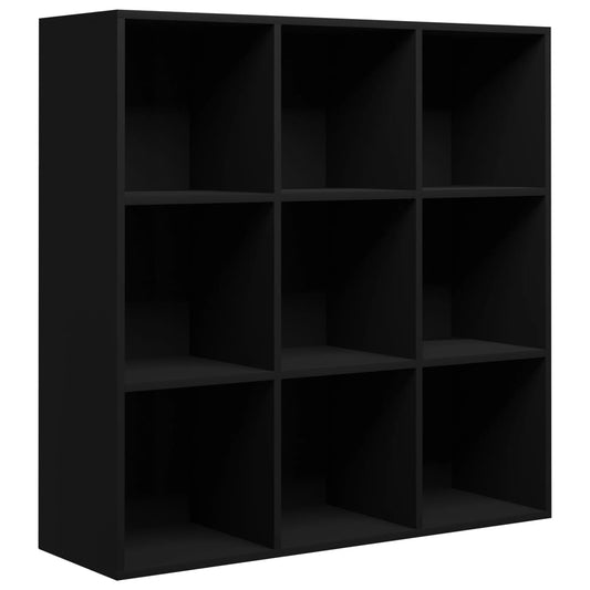 Knihovna Černá 98 X 29 X 97,5 Cm Kompozitní Dřevo