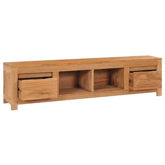 Tv Stolek 115 X 30 X 35 Cm Masivní Teakové Dřevo