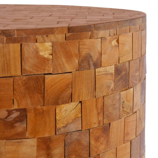 Konferenční Stolek 60 X 60 X 35 Cm Masivní Teakové Dřevo