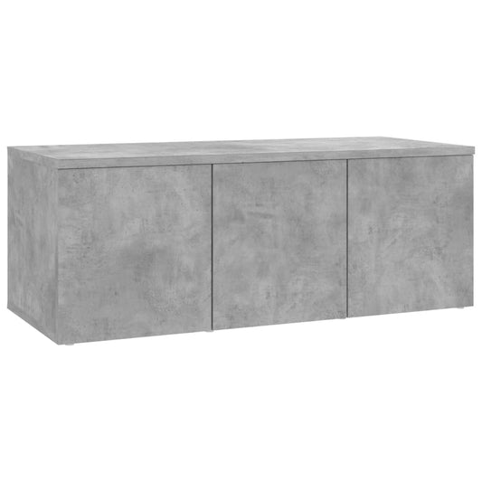 Tv Stolek Betonově Šedý 80 X 34 X 30 Cm Kompozitní Dřevo