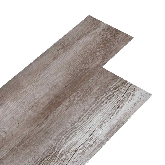 Podlahová Prkna 5,02 M² 36 Pcs Pvc Matná Dřevo Hnědá