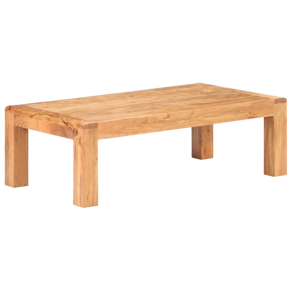 Konferenční Stolek 110 X 60 X 35 Cm Akácie S Medovým Povrchem