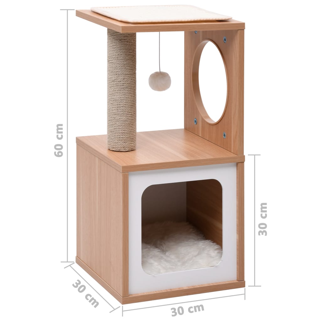 Škrabadlo Pro Kočky Se Sisalovým Koberečkem 60 Cm