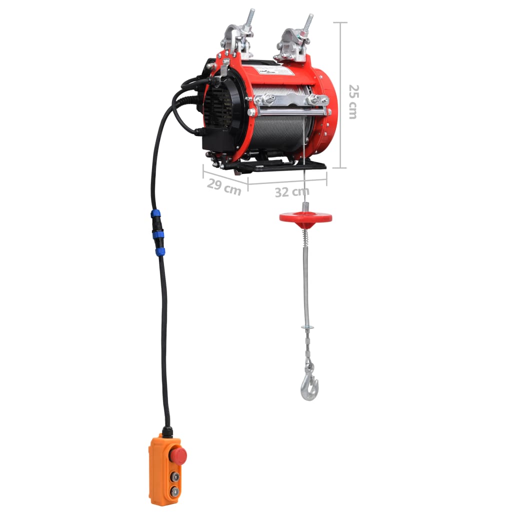 Elektrický Kladkostroj Na Lešení 500 Kg 230 V