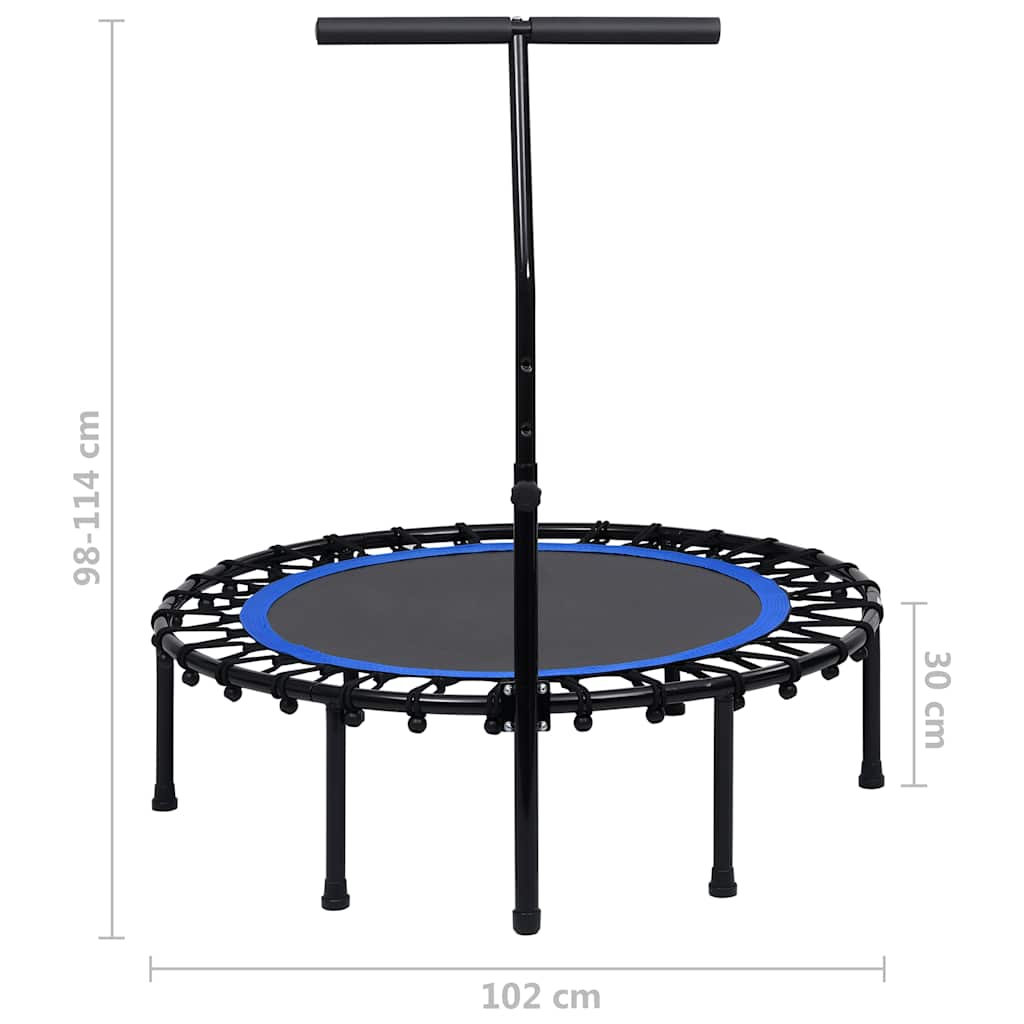 Fitness Trampolína S Rukojetí 102 Cm