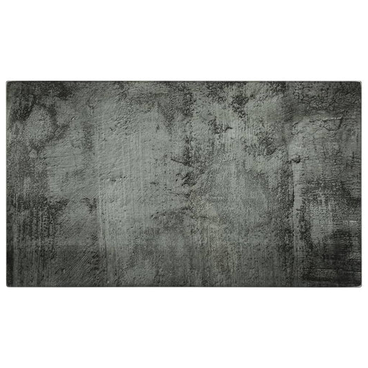 Kuchyňská Prkénka 2 Ks Se Vzorem Betonu Tvrzené Sklo