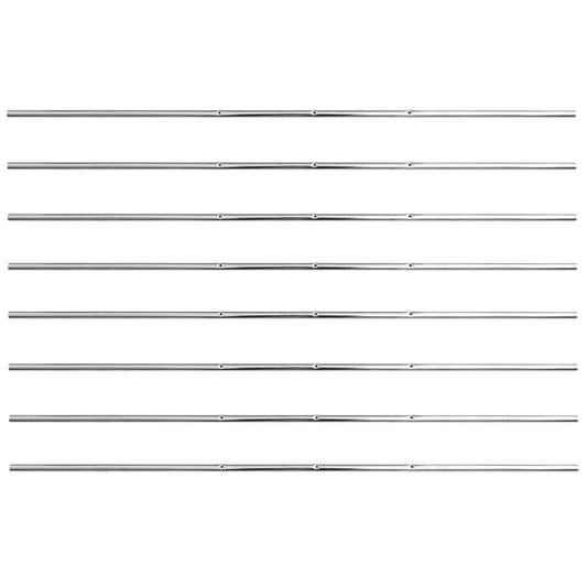 Tyče Pro Stolní Fotbal 8 Ks 15,9 Mm