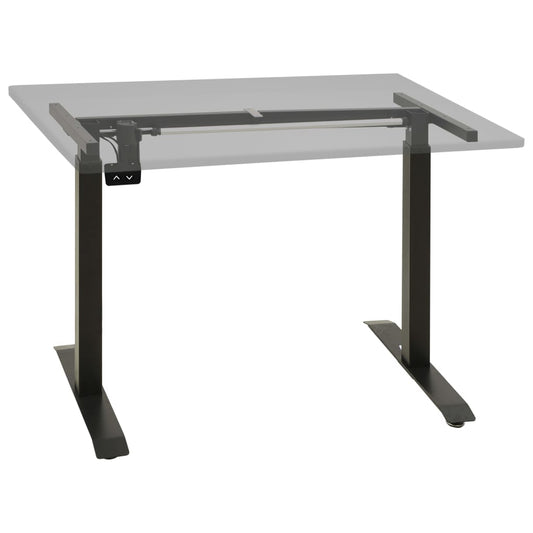 Rám Stolu S Elektrickým Nastavením Výšky Černý