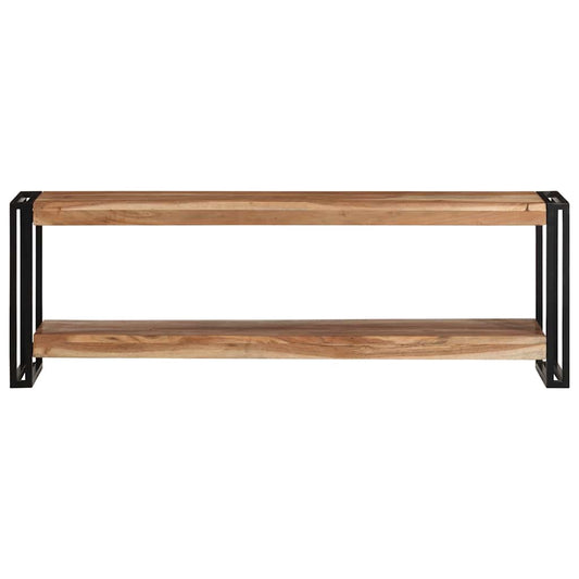 Tv Stolek 120 X 30 X 40 Cm Masivní Akáciové Dřevo