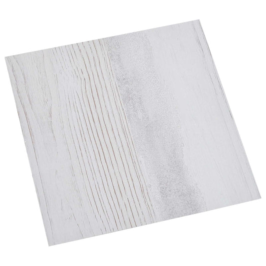 Podlahová Prkna 5,11 M² 55 Pcs Pvc Bílá A Světlá Šedá