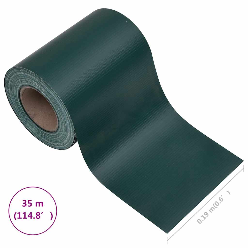 Zahradní Stínící Plotová Fólie Pvc 35 X 0,19 Matná