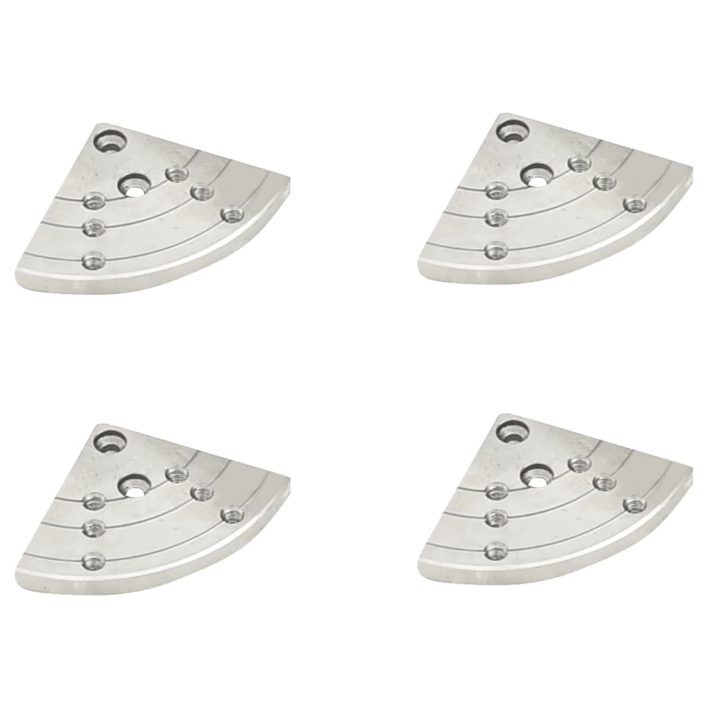 Sada Samostředících Sklíčidel Na Dřevo 9,5 Cm Ocel