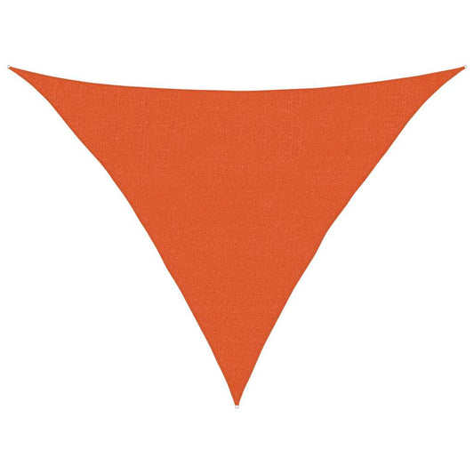Stínicí Plachta 160 G/M² Trojúhelník Oranžová 2,5X2,5X3,5M Hdpe