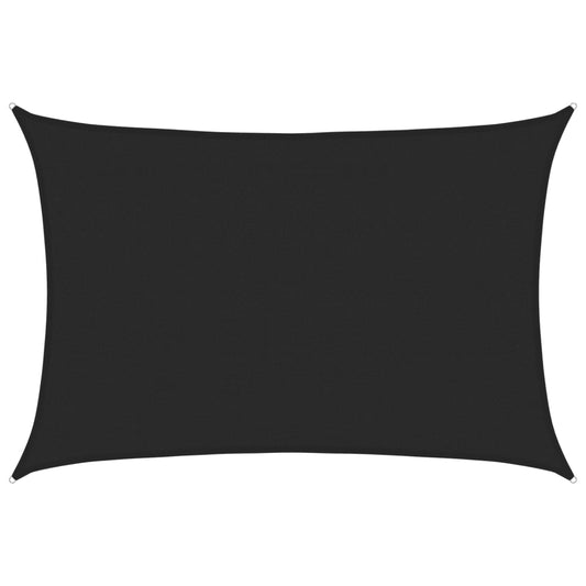 Stínící Plachta 160 G/M² Černá Hdpe Černá