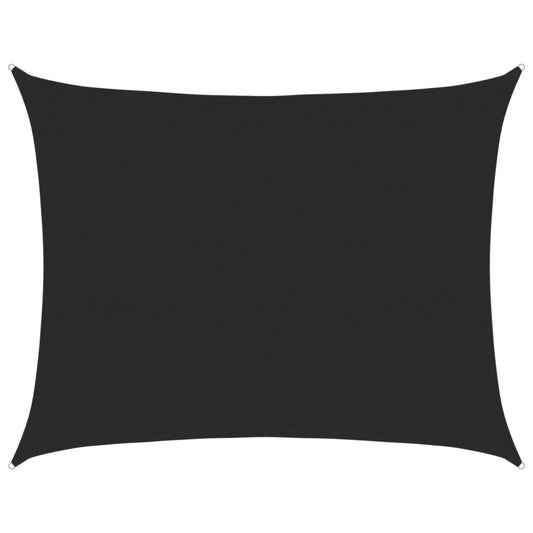 Plachta Proti Slunci 160 G/M² Obdélník Černá Hdpe