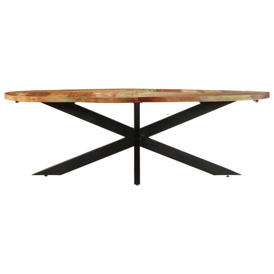 Jídelní Stůl 240 X 100 X 75 Cm Masivní Recyklované Dřevo