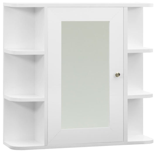 Koupelnová Zrcadlová Skříňka 66 X 17 X 63 Cm Mdf