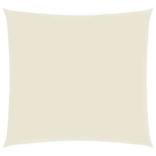 Stínící Plachta Oxfordská Látka Čtvercová Krémová