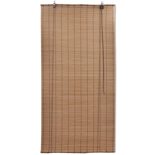 Zatemňovací Rolety Z Bambusu 2 Ks 100 X 160 Cm Hnědé