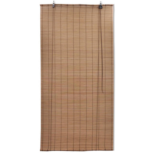 Zatemňovací Rolety Z Bambusu 2 Ks Hnědé 120 X 220 Cm