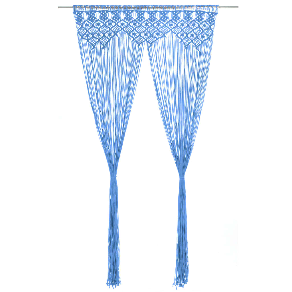 Macramé Závěs 140 X 240 Cm Bavlna