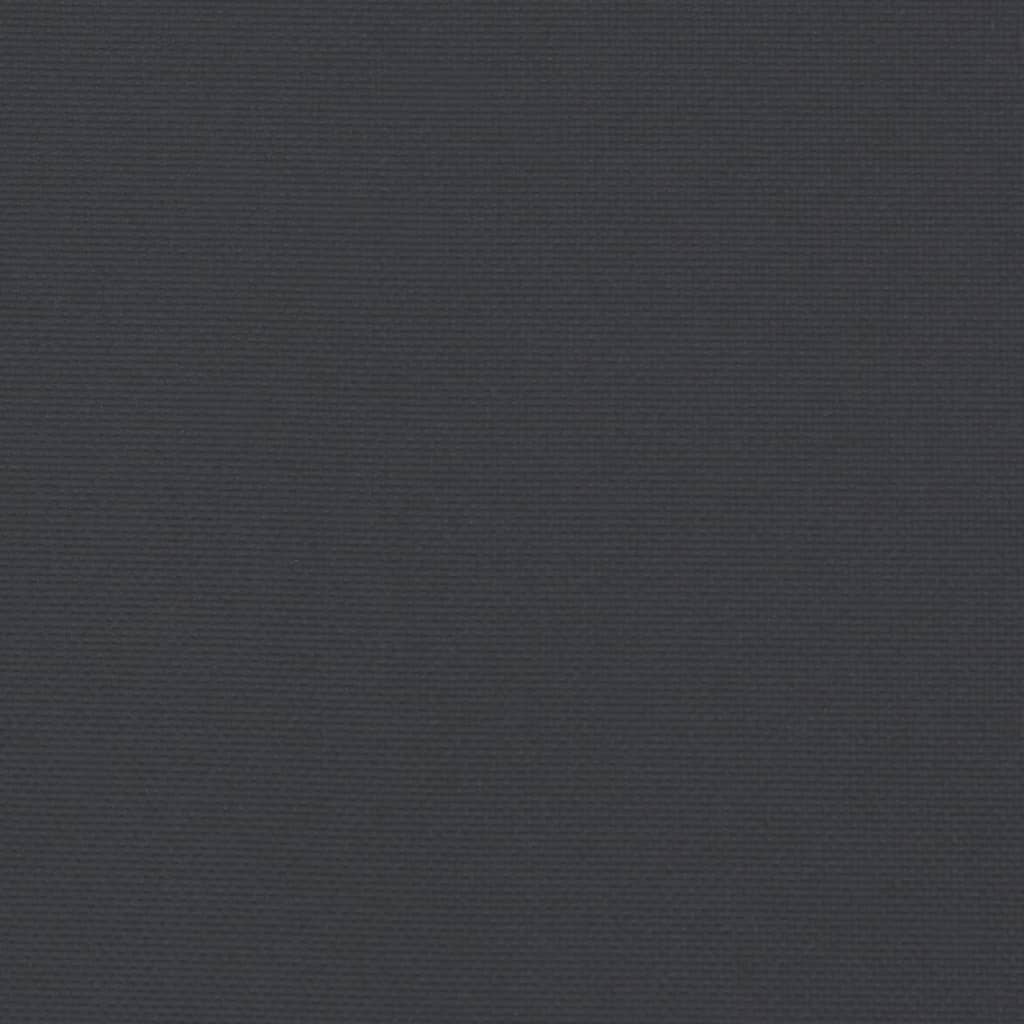 Podušky Na Židli 6 Ks Černé 40 X 40 X 7 Cm Látka Oxford