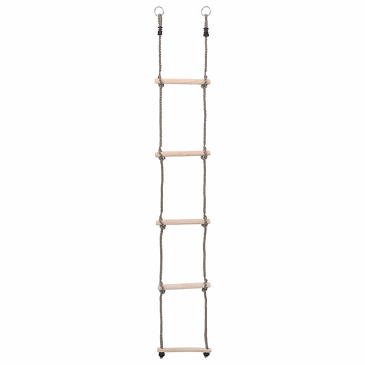 5Stupňový Žebřík 210 Cm Masivní Borové Dřevo