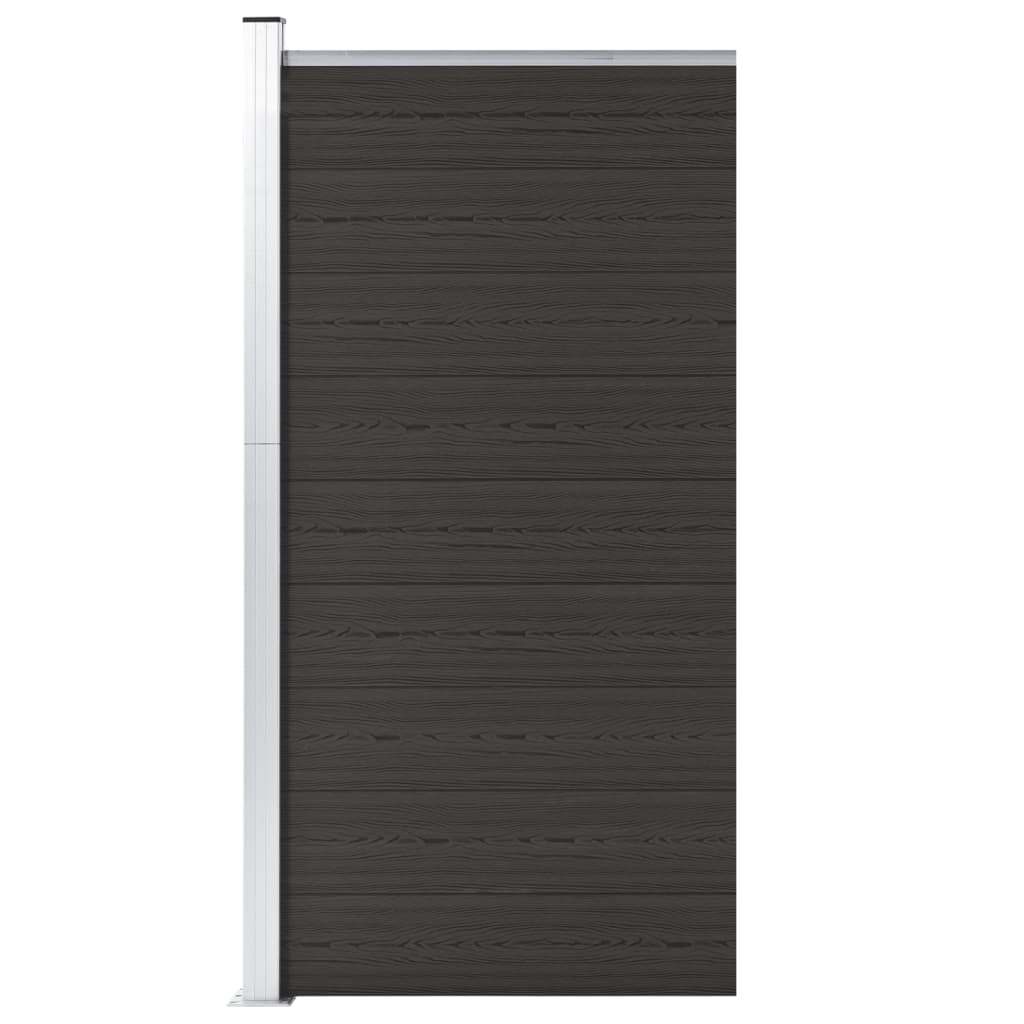 Plotový Dílec Wpc 95 X 186 Cm Hnědý