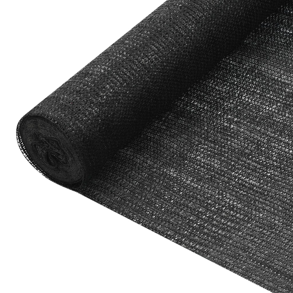 Stínící Tkanina Černá 2 X 25 M Hdpe 75 G/M² Černá