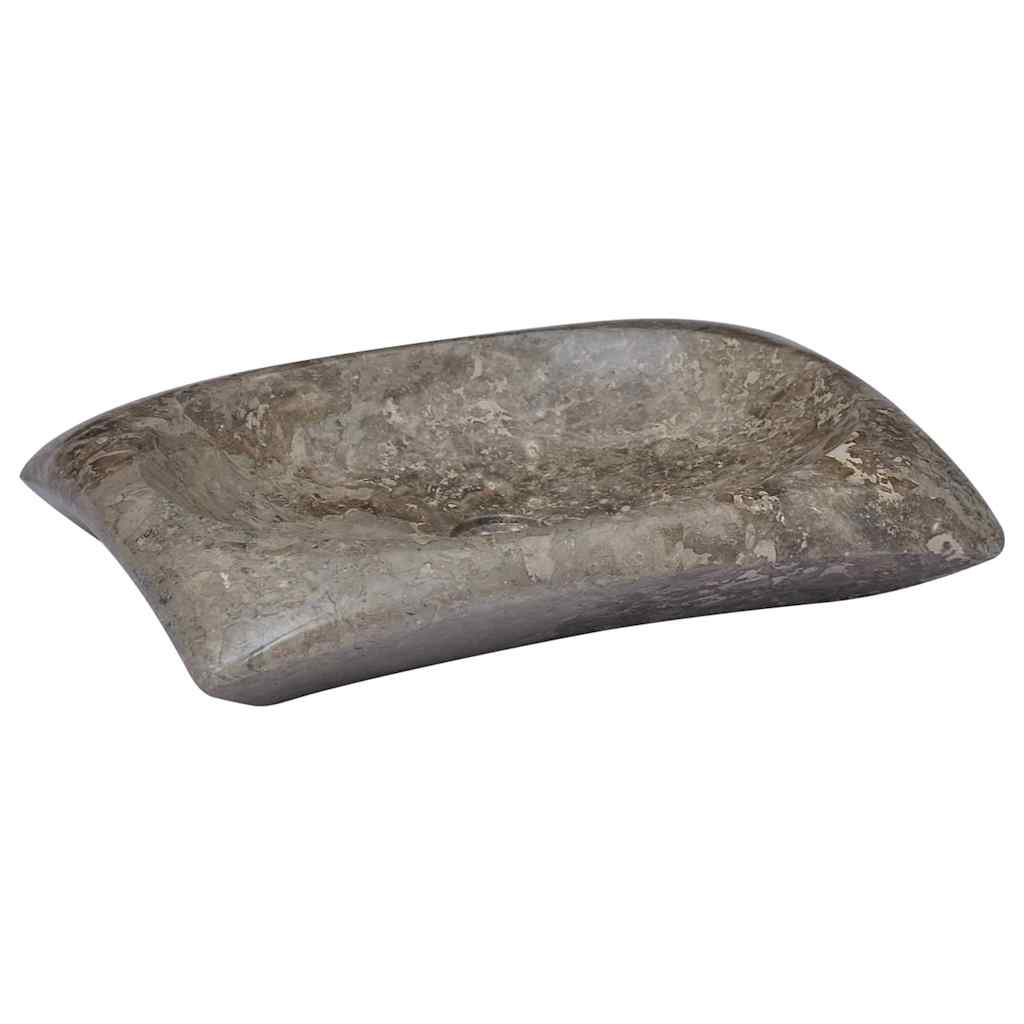 Umyvadlo Černé 50 X 35 X 10 Cm Mramor