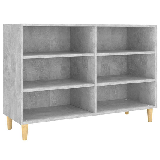Příborník Betonově Šedý 103,5 X 35 X 70 Cm Kompozitní Dřevo