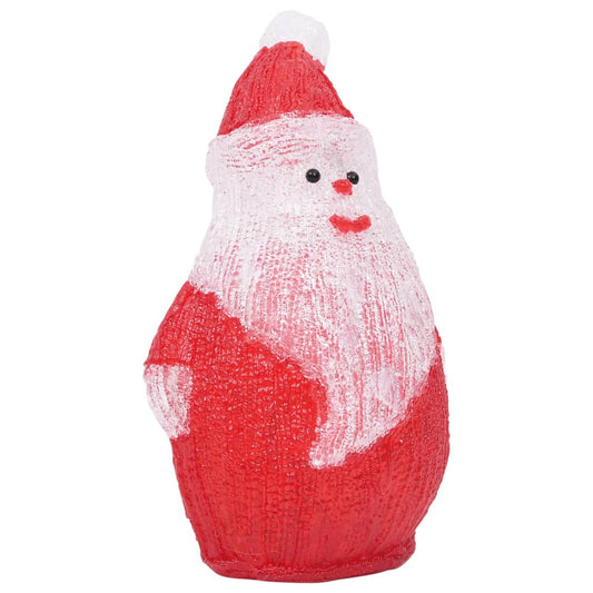 Vánoční Akrylový Santa S Led Vnitřní I Venkovní 28 Cm