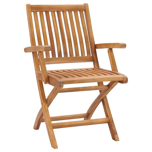 Skládací Zahradní Židle 6 Ks Masivní Teak