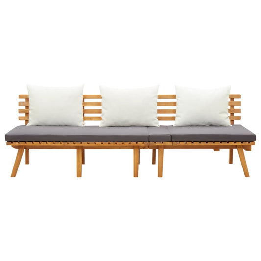 Zahradní Denní Postel 200X65 Cm Masivní Akáciové Dřevo