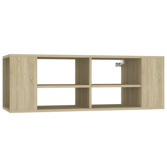 Nástěnná Tv Skříňka Dub Sonoma 102 X 35 X 35 Cm Dřevotříska