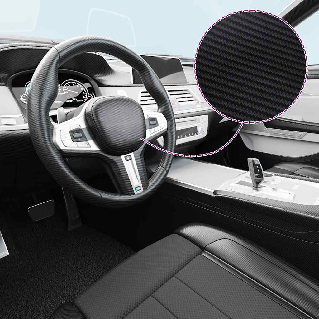 Fólie Na Auto 3D Černá