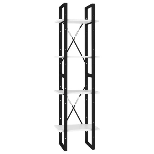 4Patrová Knihovna 40 X 30 X Bílá