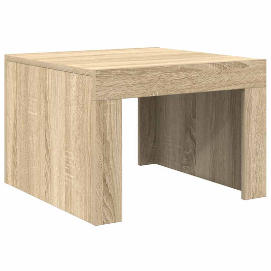 Konferenční Stolek Dub Sonoma 50 X 50 X 35 Cm Kompozitní Dřevo
