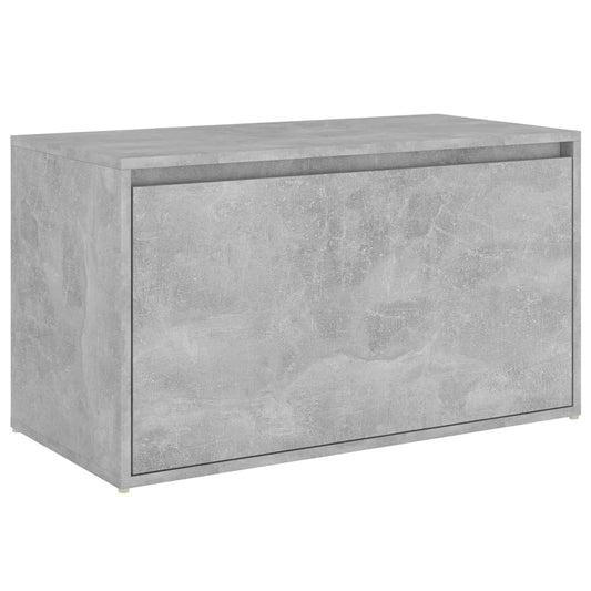 Lavice Do Předsíně 80X40X45 Cm Betonově Šedá Kompozitní Dřevo