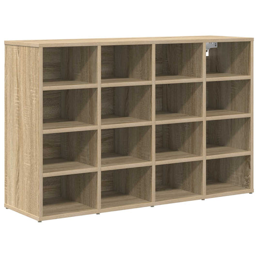 Skříň Na Obuv 103 X 30 X 67 Cm Kompozitní Dřevo Sonoma Dub