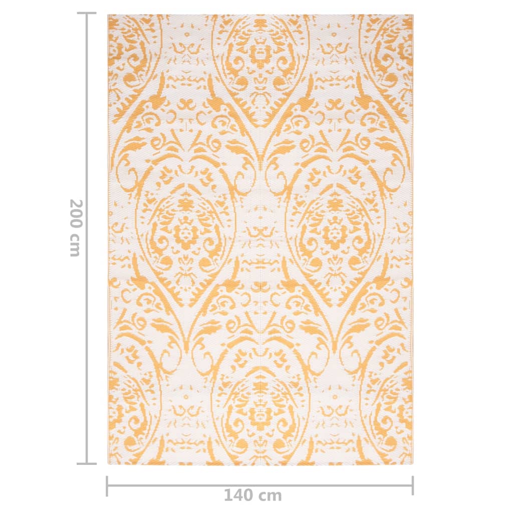 Venkovní Koberec Arakil Žlutý Pp Žlutá