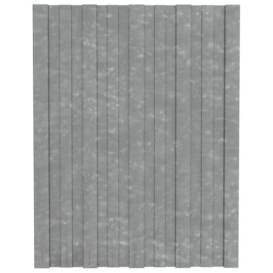 Střešní Panely 36 Ks Pozinkovaná Ocel Stříbrné