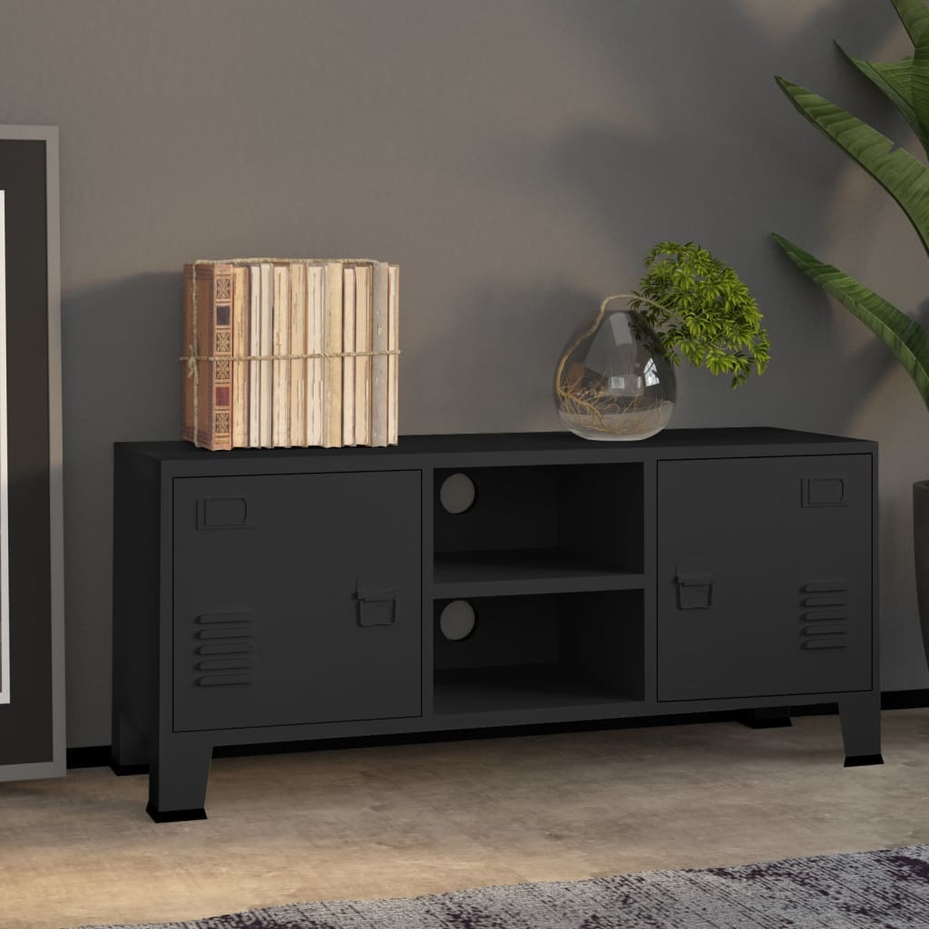 Industriální Tv Skříňka 105 X 35 X 42 Cm Kov
