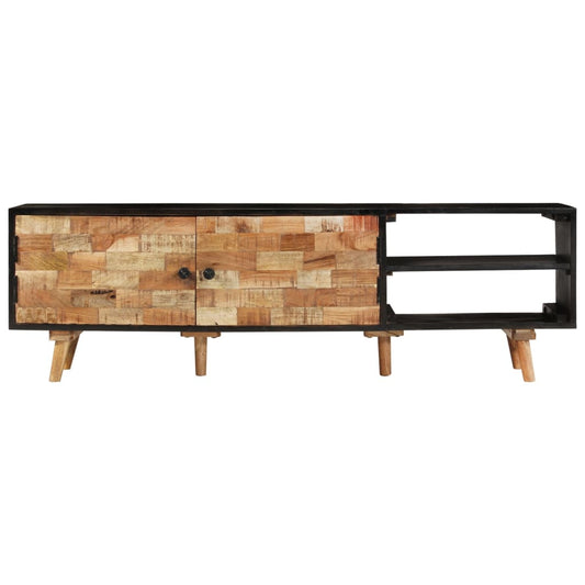 Tv Stolek 140 X 30 X 45 Cm Hrubé Mangovníkové A Akáciové Dřevo