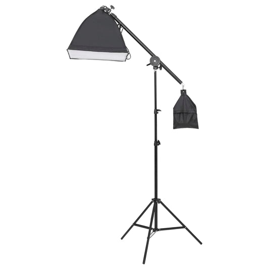 Sada Studiových Světel Se Stativy A Softboxy