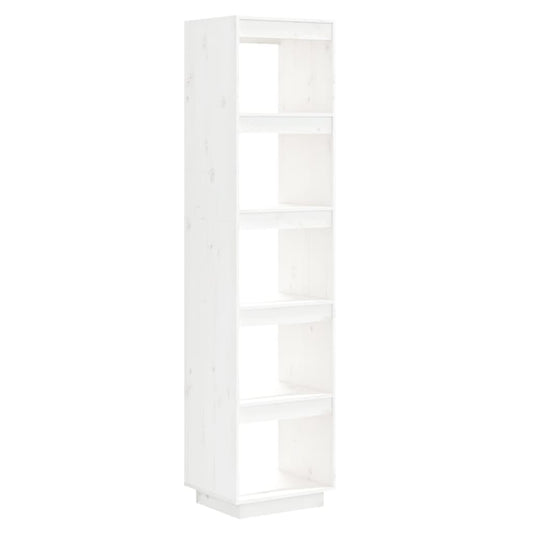 Knihovna / Dělicí Stěna 40 X 35 X Masivní Borovice Bílá