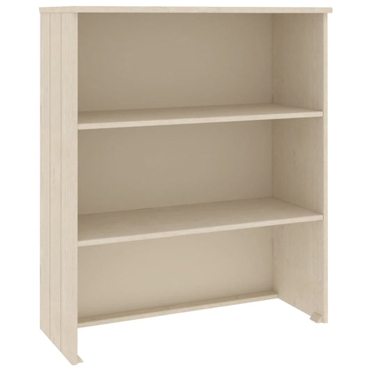 Nástavec Na Komodu Hamar Medově Hnědý 85 X 35 X 100 Cm Borovice