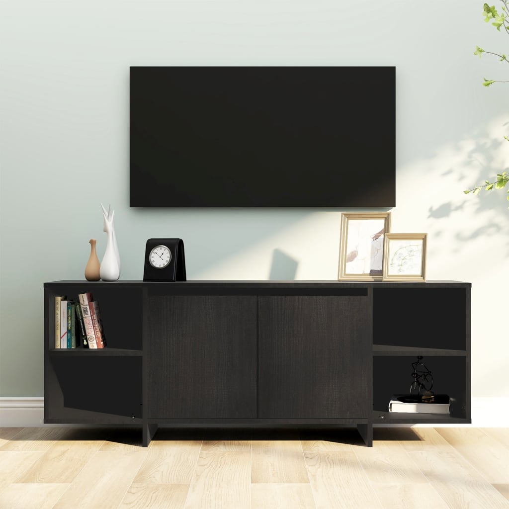 Tv Stolek Šedý Sonoma 130 X 35 X 50 Cm Dřevotříska