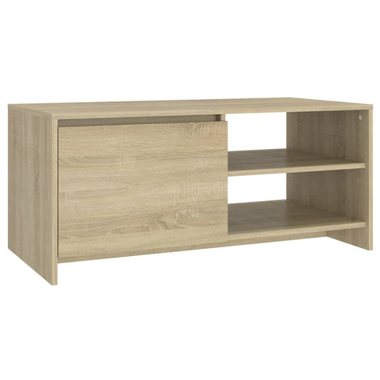 Konferenční Stolek Dub Sonoma 102 X 50 X 45 Cm Kompozitní Dřevo